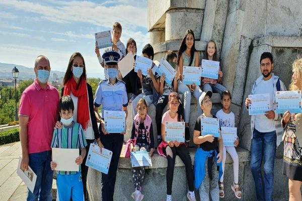 Noi întâlniri ale polițiștilor din Alba cu copiii, părinții și bunicii, în cadrul proiectului   VACANŢA S-A TERMINAT!