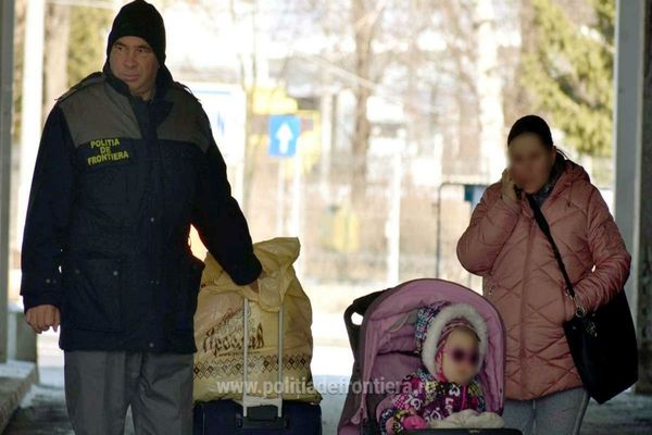 23.546 cetăţeni ucraineni au intrat în România pe 9 martie