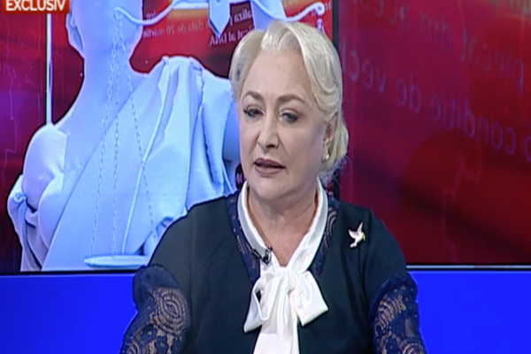 Viorica Dăncilă la "Legile Puterii": N-am trădat pe nimeni, dar eu am fost trădată din PSD
