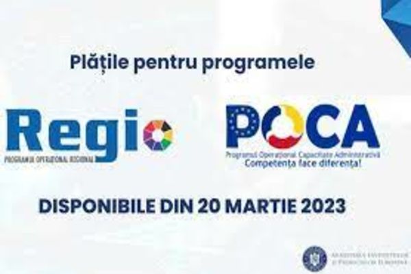 Plățile pentru proiectele POR și POCA 2014-2020, reluate din 20 martie