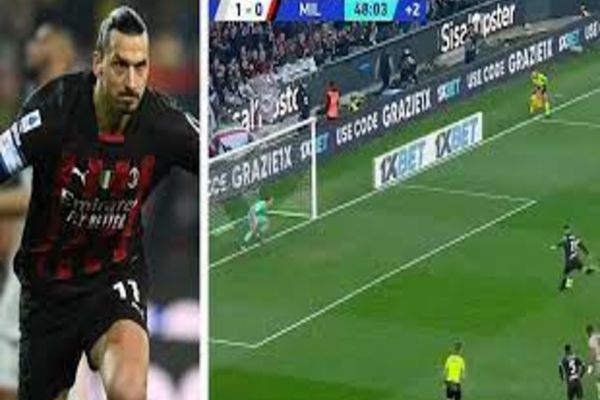 IBRAHIMOVIC FACE ISTORIE!  A devenit cel mai bătrân jucător care a marcat în Serie A
