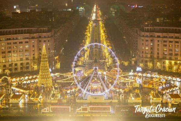 Sezon record pentru târgurile de Crăciun din București. Peste 1,5 milioane de vizitatori înainte de închidere