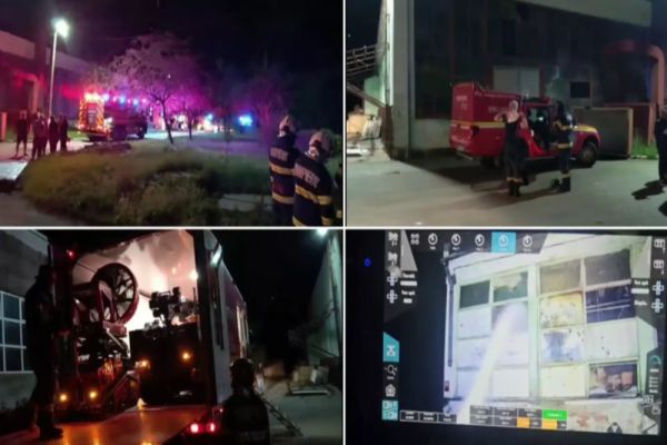 INCENDIU ÎN HALA CU MUNIȚIE A UZINEI DE ARME CUGIR