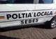 Inscripționare greșită pe mașina Poliției Locale Sebeș