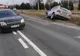 Foto: Accident la intrarea în municipiul Sebeș