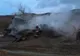 FOTO: Incendiu la un adăpost temporar din Șibot