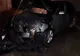 Un autoturism a luat foc pe strada Francesca din Alba Iulia