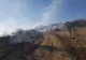 VIDEO: Incendiu de vegetație uscată în Alba Iulia