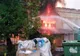 VIDEO: Incendiu la o fabrică din Petrești