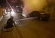 FOTO : Intervenție a pompierilor din Alba Iulia la un autoturism aflat în flăcări