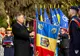 FOTO : Drapelul de Luptă al Colegiului Naţional Militar „Mihai Viteazul” decorat cu Ordinul „Virtutea Militară” în grad de Ofiţer