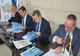 Alba Iulia atrage încă 43 milioane euro fonduri europene. Ministrul Lucrărilor Publice, Dezvoltării şi Administraţiei, Ion Ştefan, a fost prezent la semnarea contractului.