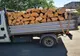 Material lemnos confiscat în urma unui control în trafic