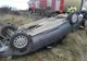 S-a răsturnat cu mașina și a băgat doi oameni în spital. Șoferul era băut