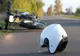 S-a răsturnat cu motocicleta! 