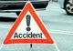 Accident la Poiana Ampoiului. Un camion care transporta ciment s-a răsturnat. Șoferul este rănit.