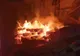 Incendiu în curtea Palatului Principilor