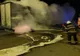 Un TIR cu fier vechi a luat foc. Pompierii au intervenit prompt