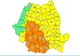 Actualizări de la ANM - Cod portocaliu și cod galben de instabilitate atmosferică temporar accentuată, vijelii puternice, ploi abundente