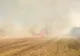 O balotieră a luat foc la ieșirea din Aiud. Pompierii intervin pentru stingere - VIDEO