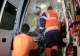 Accidentată pe trotuar. Șoferul a plecat liniștit