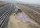Alunecare de teren pe autostrada A10. Cauza: acumulare de apă "neașteptată și imprevizibilă"