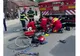 Elicopter SMURD chemat în ajutorul unui biciclist lovit de un camion. Bărbatul se află în stare critică
