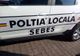 Inscripționare greșită pe mașina Poliției Locale Sebeș