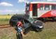 Accident feroviar lângă Aiud. Autoturism lovit de tren, la trecerea peste calea ferată din Gârbova