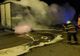 Un TIR cu fier vechi a luat foc. Pompierii au intervenit prompt