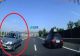 Imagini scandaloase - Un șofer gonește pe contrasens pe Autostrada A1 - Tragedie evitată în ultima clipă