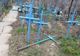 Și-a vărsat nervii pe crucile din cimitir! Bărbatul nu era la prima abatere